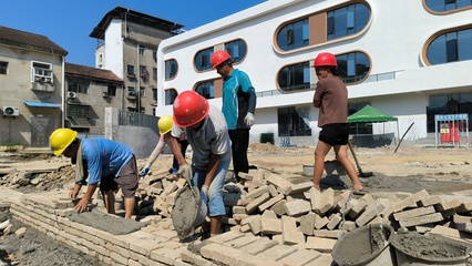 【項(xiàng)目建設(shè)進(jìn)行時(shí)】匠心筑夢(mèng)育新苗!咸安橫溝中心幼兒園建設(shè)進(jìn)入沖刺階段